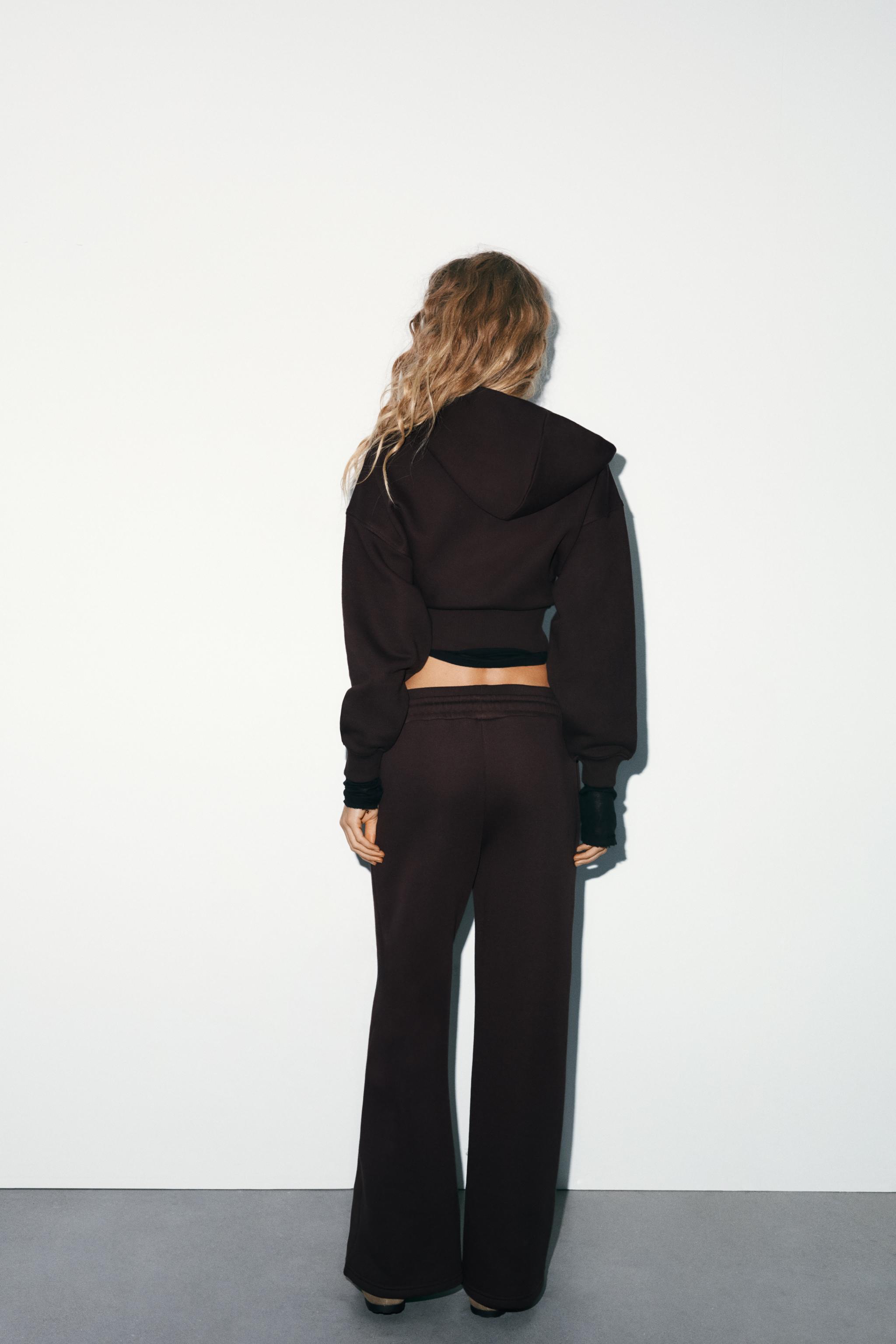PANTALON DROIT EN MOLLETON